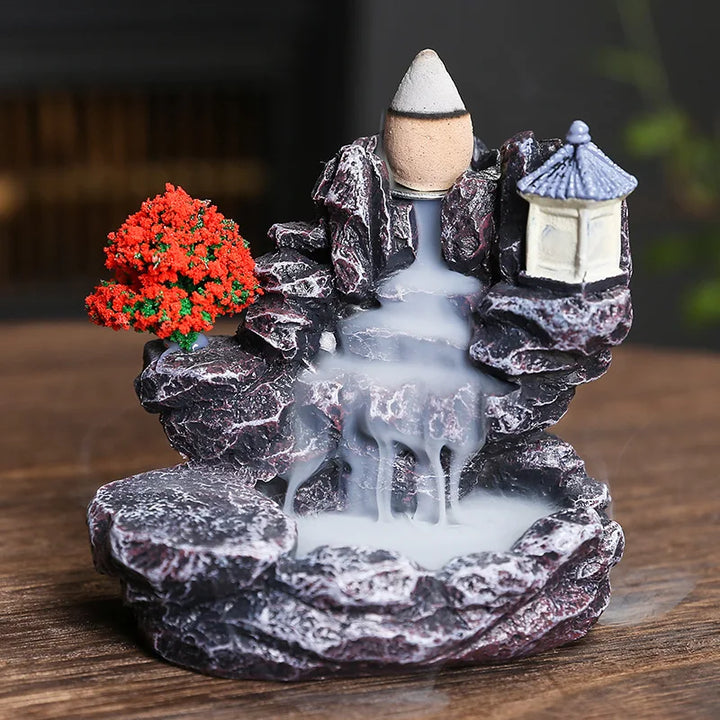 Backflow Incense Holder Waterfall Incense Burner